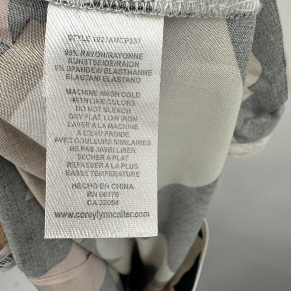 ANTHROPOLOGIE COREY LYNN CALTER Abstract Printed Wide Leg Pants // S - Picture 10 of 12